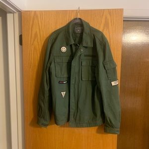 Jack and jones olive green jacket